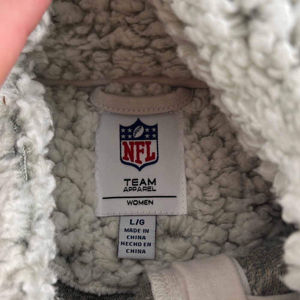 Atlanta Falcon Sherpa Quarter Zip Jacket - Picture 3 of 10